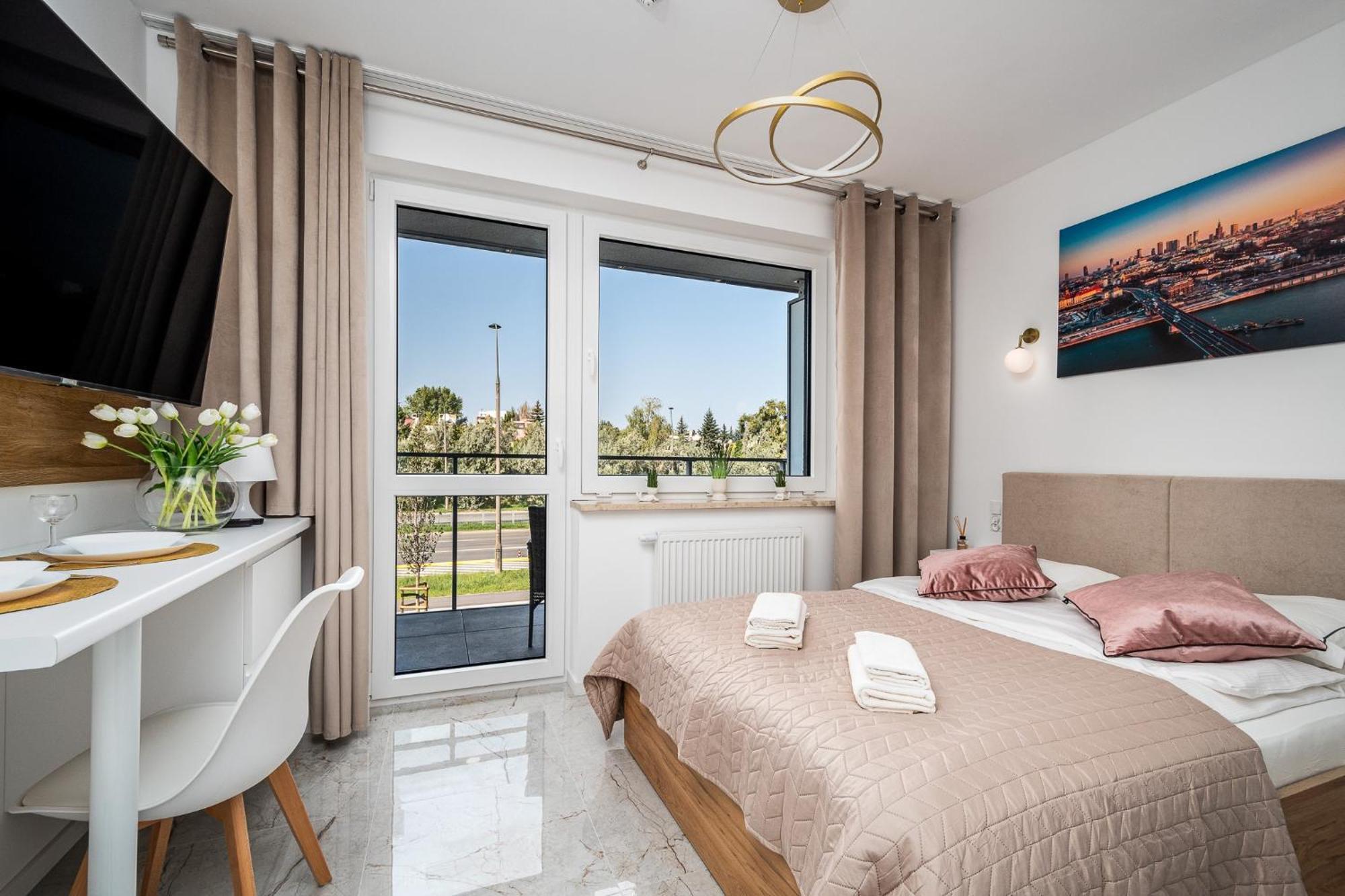 Pileckiego 59 Free Parking By Perfect Apart Warszawa Rum bild